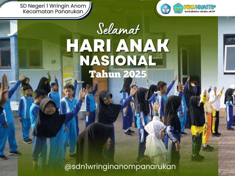 SELAMAT HARI ANAK NASIONAL 2025